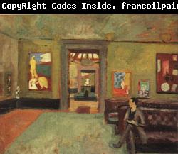 Roger Fry A Room in the Second Post-Impressionist Exhibition(The Matisse Room)